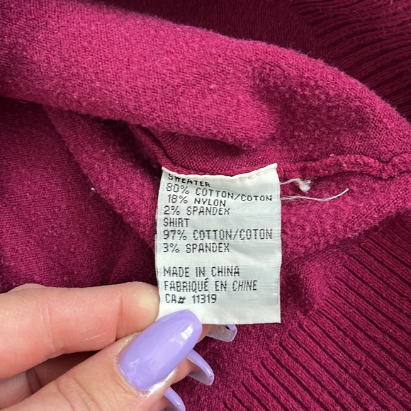 Dynamite 3/4 sleeve shirt/sweater - Picture 6 of 7